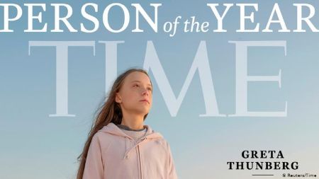 Greta Thunberg was named as one of TIME's 100 most influential people in the world and was nominated for 2019 Nobel Peace Prize.